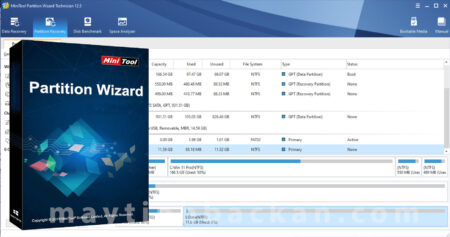 MiniTool Partition Wizard Pro or Unlimited 12.5 full mới nhất 2021 2022 - Ứng dụng phân vùng quản lý ổ cứng